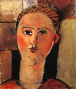 Amedeo Modigliani Red Haired Girl France oil painting artist